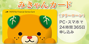 みきゃんカード フリーローン