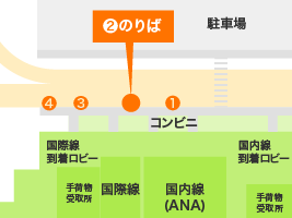 地図：松山空港