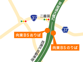 地図：向東BS