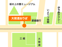 地図：大街道