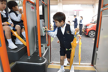 ＩＣい～カードを使って乗車体験